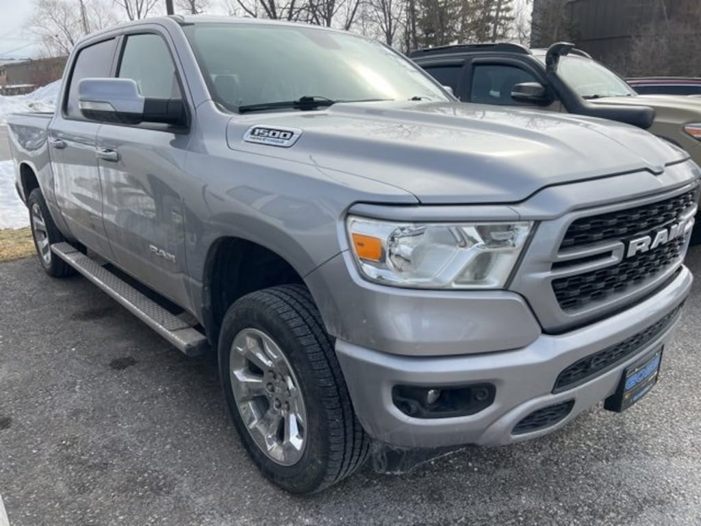 Used 2022 Ram 1500 Big Horn Crew Cab 4x4 57 Box Truck