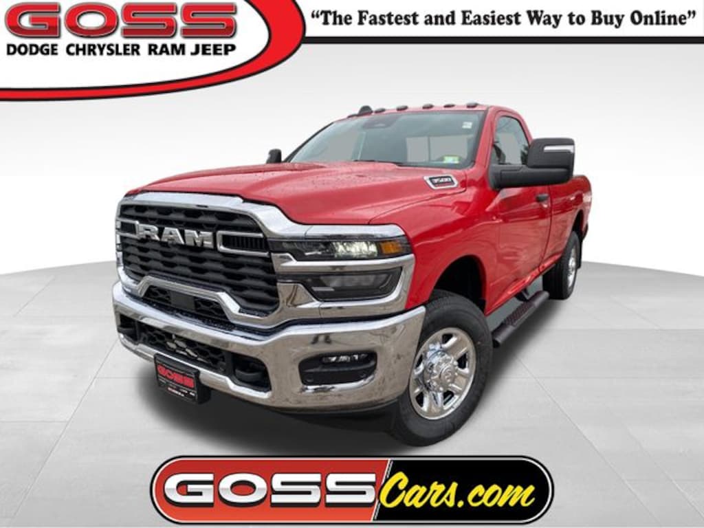 New 2026 Ram 3500 TRADESMAN REGULAR CAB 4X4 8' BOX Pickup