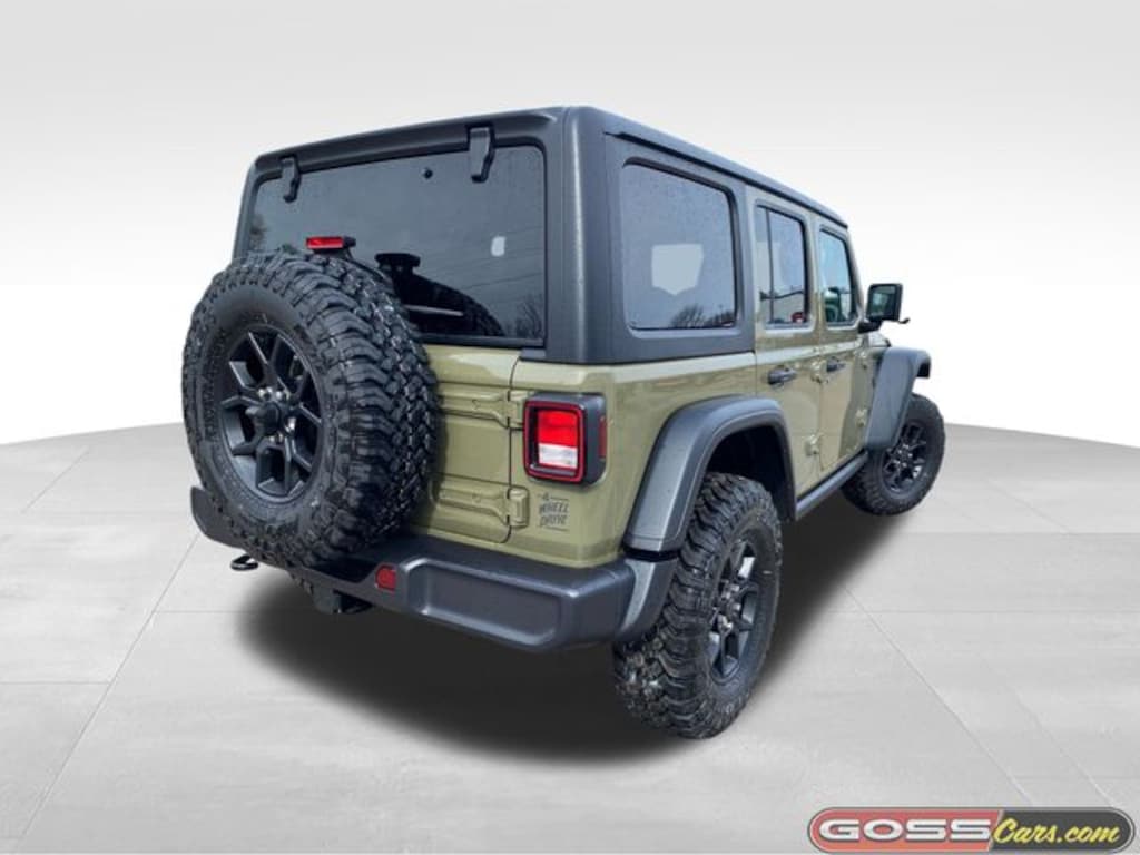 New 2026 Jeep Wrangler 4-DOOR WILLYS Sport Utility