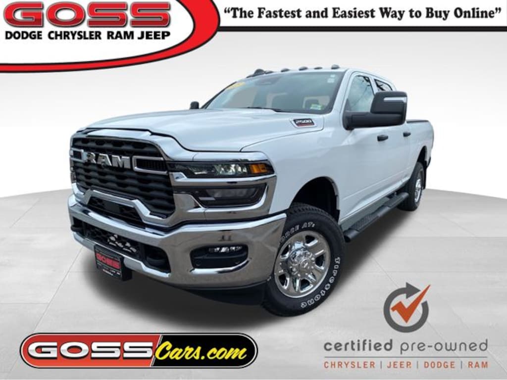 Certified 2025 Ram 2500 Tradesman Crew Cab Truck