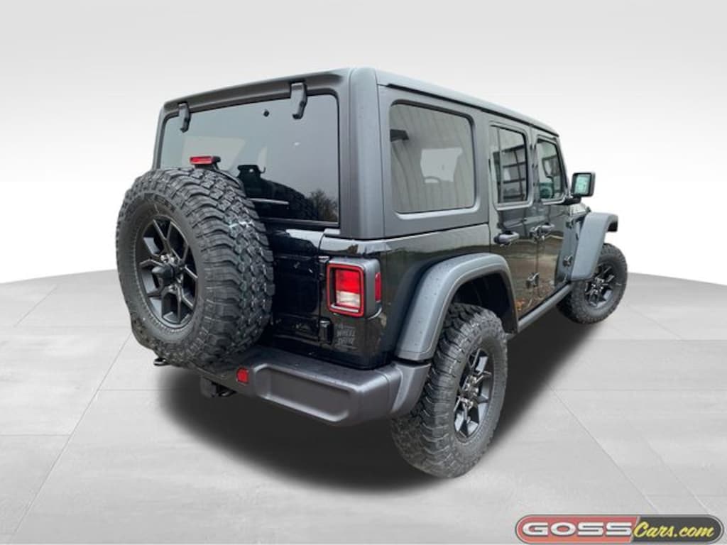 New 2026 Jeep Wrangler 4-DOOR WILLYS Sport Utility