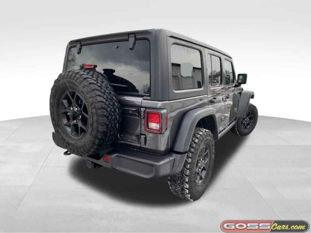New 2026 Jeep Wrangler 4-DOOR WILLYS Sport Utility