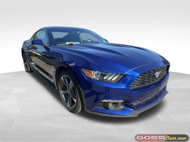 Used 2015 Ford Mustang EcoBoost Premium with VIN 1FA6P8THXF5423126 for sale in South Burlington, VT