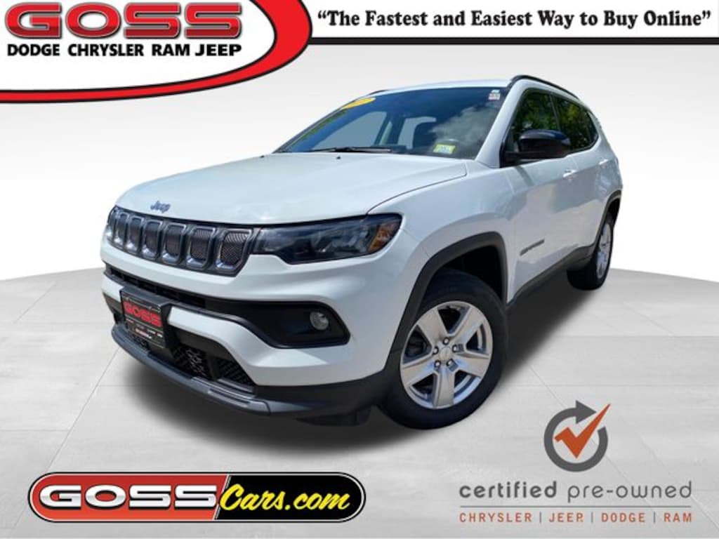 Certified 2022 Jeep Compass Latitude SUV