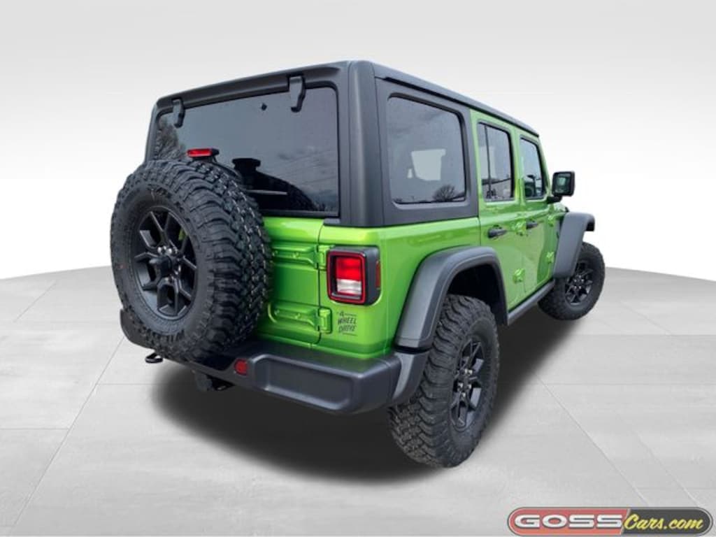 New 2026 Jeep Wrangler 4-DOOR WILLYS Sport Utility