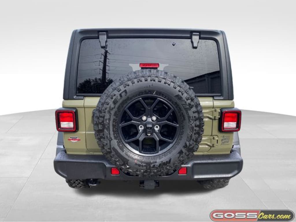 New 2026 Jeep Wrangler 4-DOOR WILLYS Sport Utility