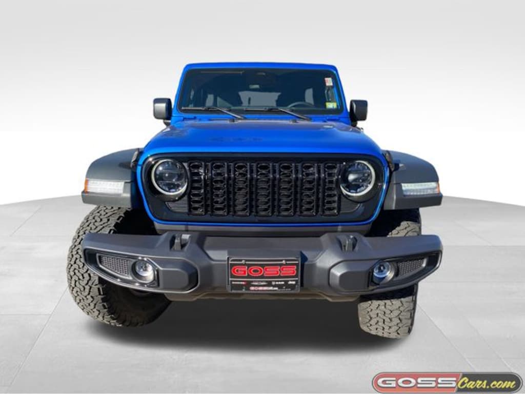 New 2025 Jeep Wrangler 4-DOOR WILLYS Sport Utility
