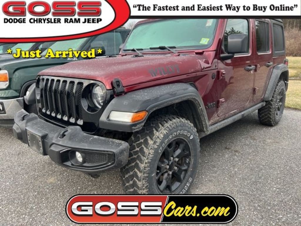 Used 2021 Jeep Wrangler Unlimited Willys SUV