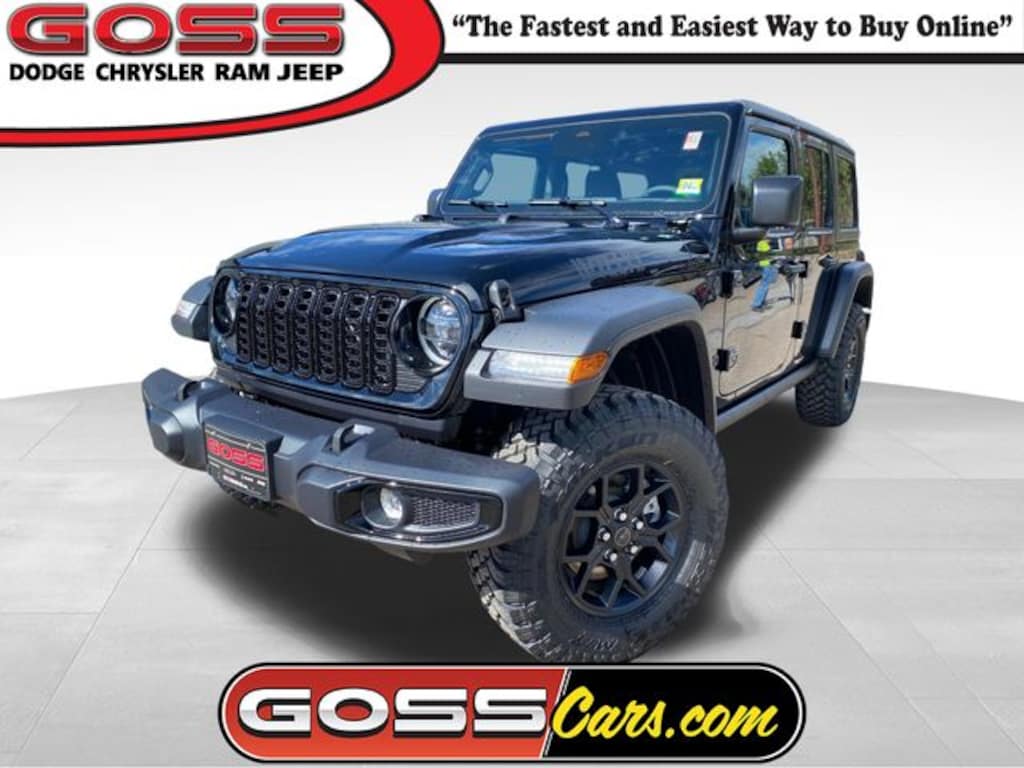 New 2026 Jeep Wrangler 4-DOOR WILLYS Sport Utility