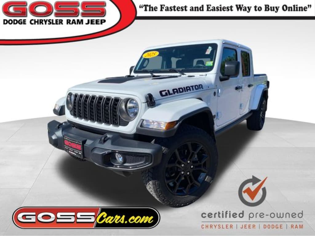 Certified 2025 Jeep Gladiator Nighthawk Truck