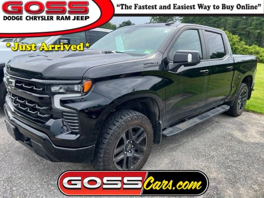 Used 2023 Chevrolet Silverado 1500 LT Trail Boss Crew Cab Truck