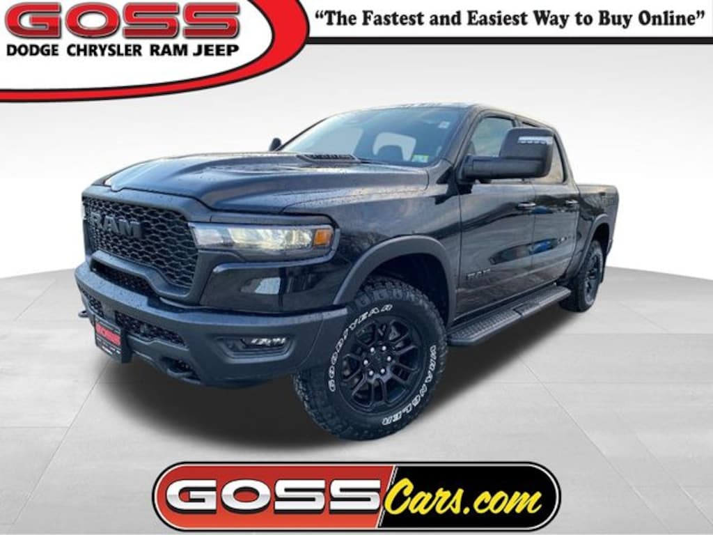 New 2025 Ram 1500 REBEL CREW CAB 4X4 5'7 BOX Pickup