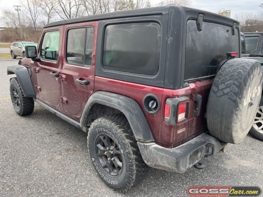 Used 2021 Jeep Wrangler Unlimited Willys SUV