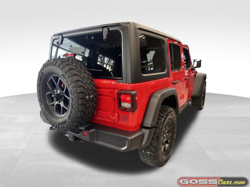 New 2026 Jeep Wrangler 4-DOOR WILLYS Sport Utility