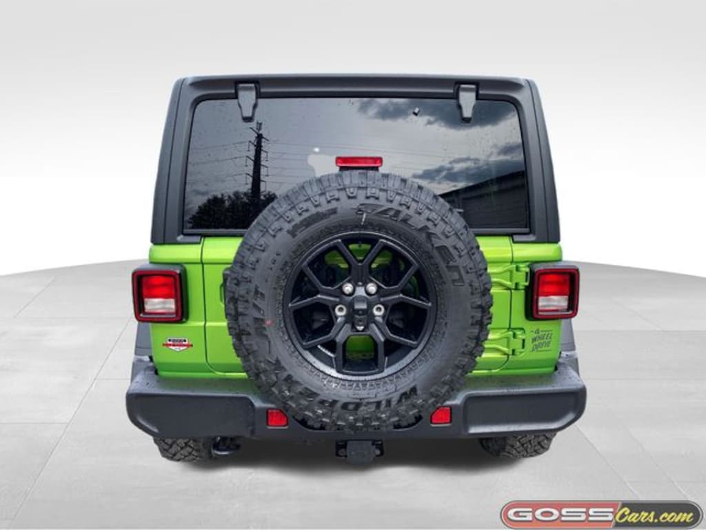 New 2026 Jeep Wrangler 4-DOOR WILLYS Sport Utility