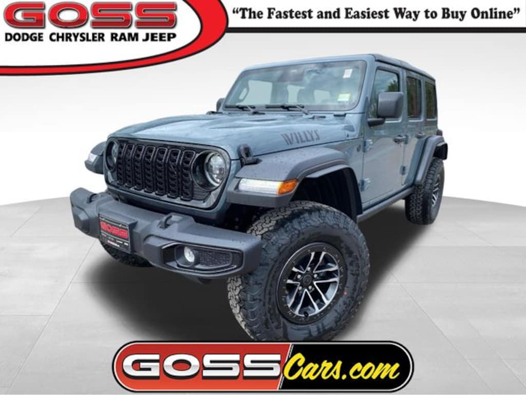 New 2026 Jeep Wrangler 4-DOOR WILLYS Sport Utility