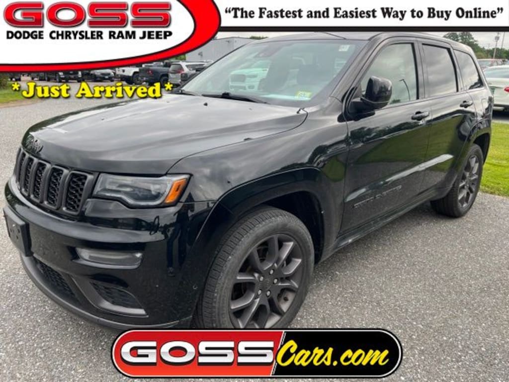 Certified 2021 Jeep Grand Cherokee Overland SUV