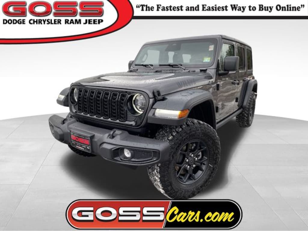 New 2026 Jeep Wrangler 4-DOOR WILLYS Sport Utility