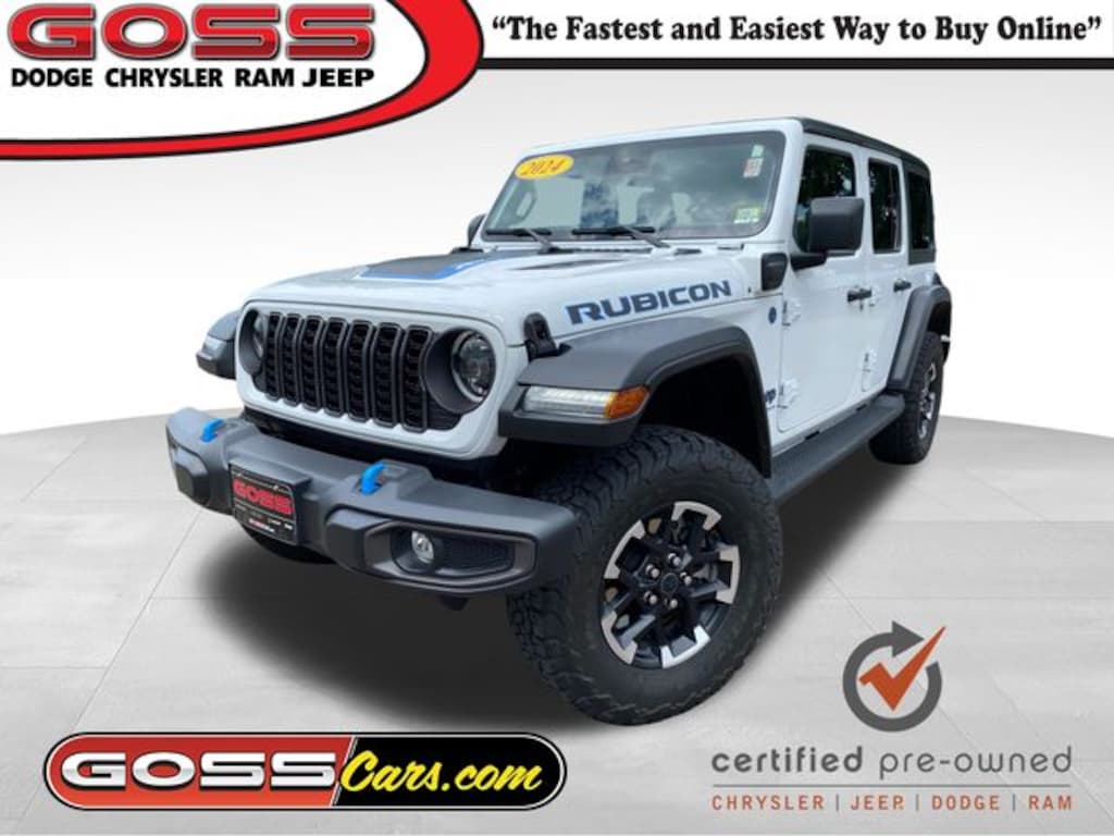 Certified 2024 Jeep Wrangler Rubicon 4xe SUV