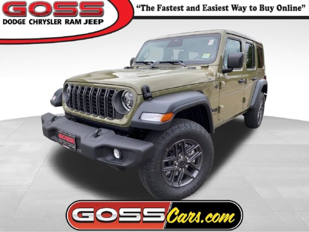 New 2027 Jeep Wrangler 4-DOOR SPORT S Sport Utility
