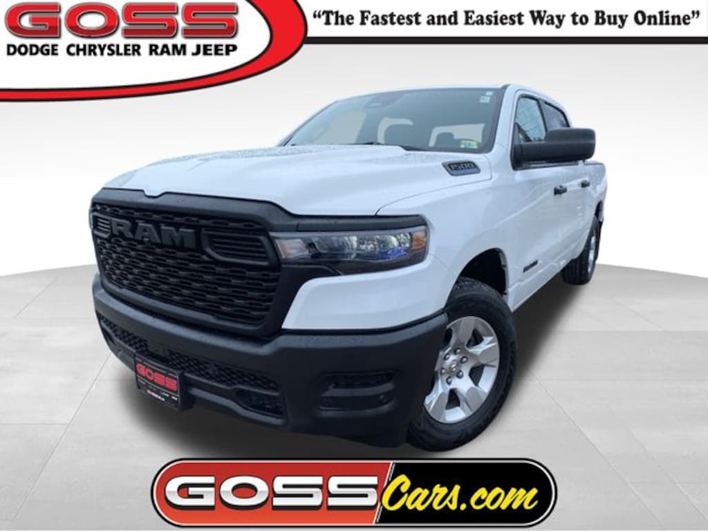 New 2026 Ram 1500 TRADESMAN CREW CAB 4X4 5'7 BOX Pickup