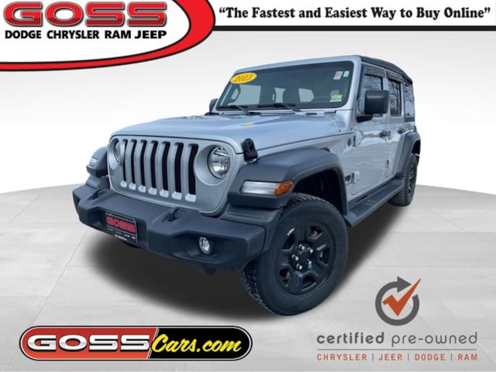 Used 2023 Jeep Wrangler Sport SUV
