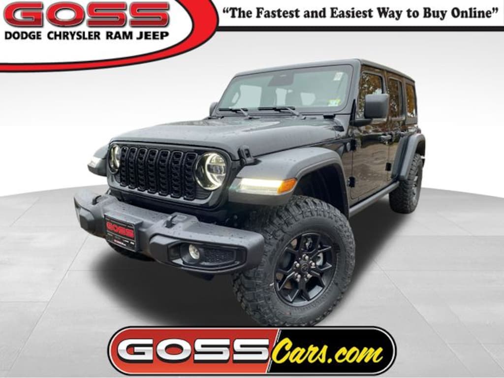 New 2026 Jeep Wrangler 4-DOOR WILLYS Sport Utility