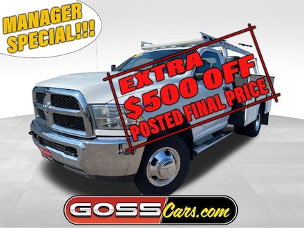 2018 Ram 3500 Tradesman Regular Cab Cab/Chassis