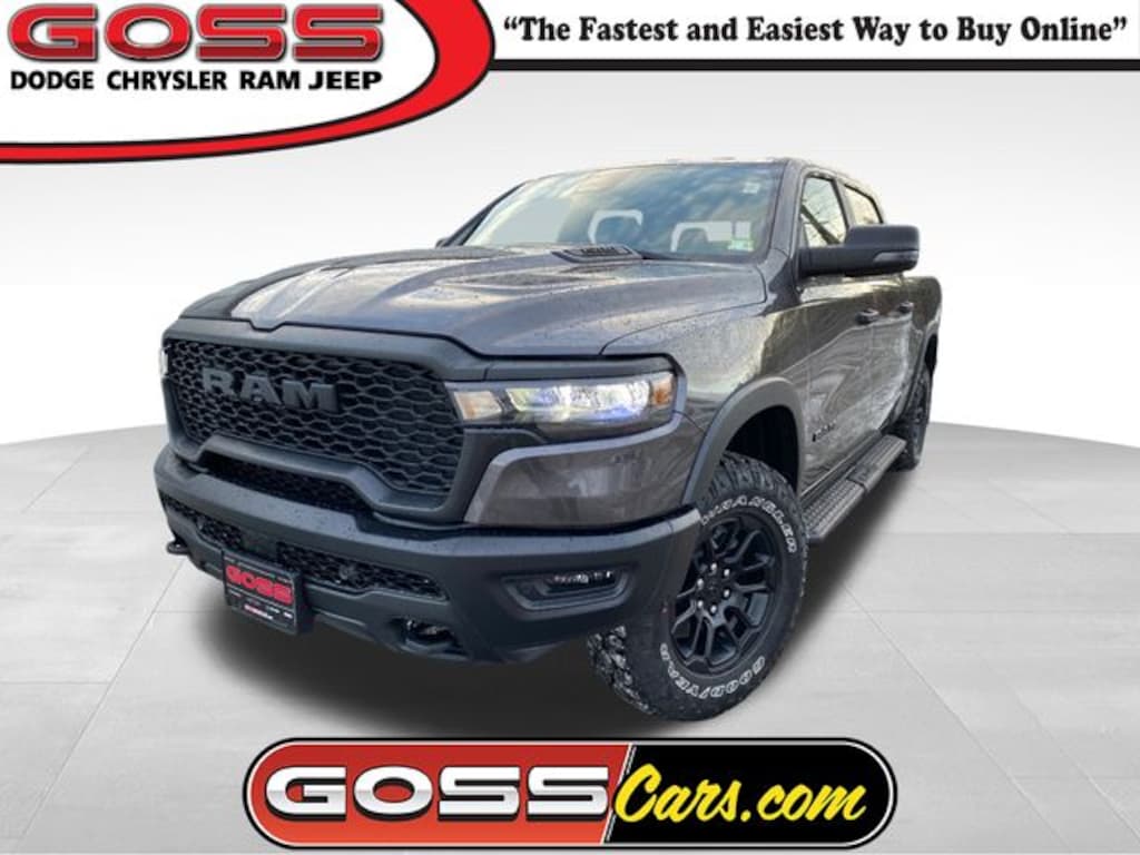 New 2026 Ram 1500 REBEL CREW CAB 4X4 5'7 BOX Pickup