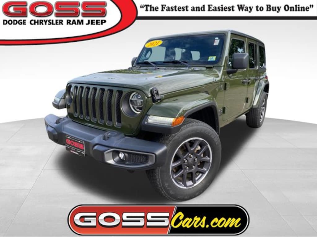 Used 2021 Jeep Wrangler Unlimited Sport SUV