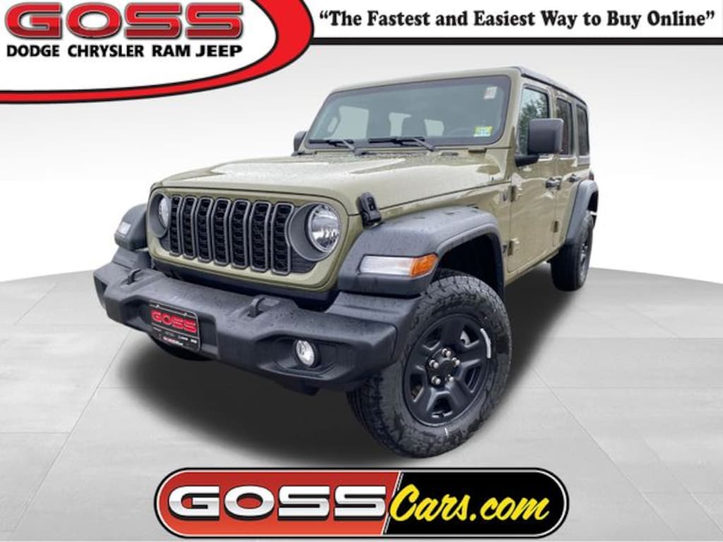 New 2026 Jeep Wrangler 4-DOOR SPORT Sport Utility