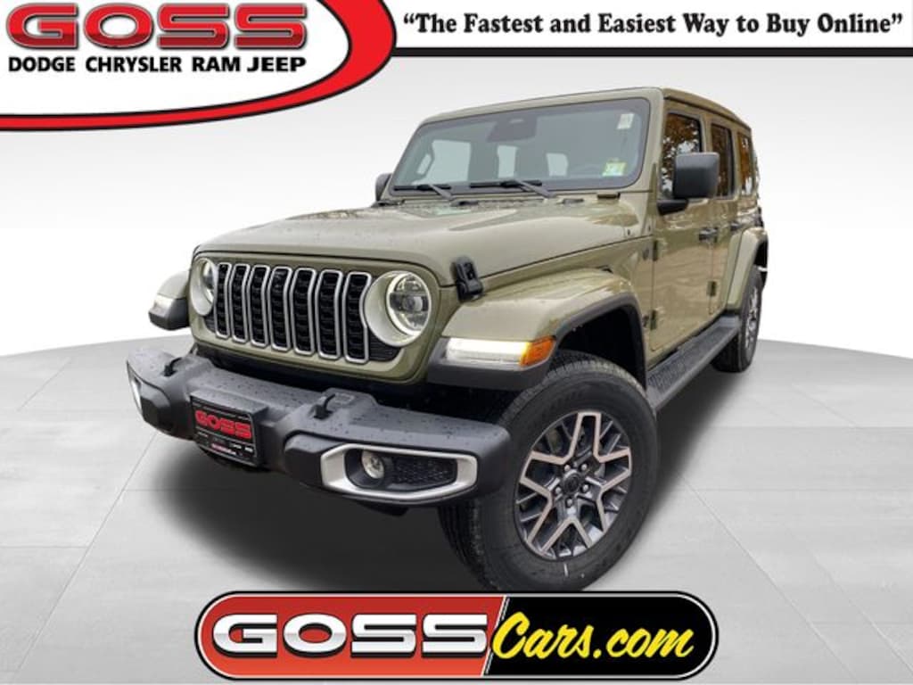 New 2026 Jeep Wrangler 4-DOOR SAHARA Sport Utility
