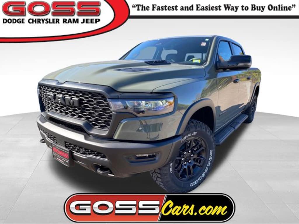 New 2026 Ram 1500 REBEL CREW CAB 4X4 5'7 BOX Pickup