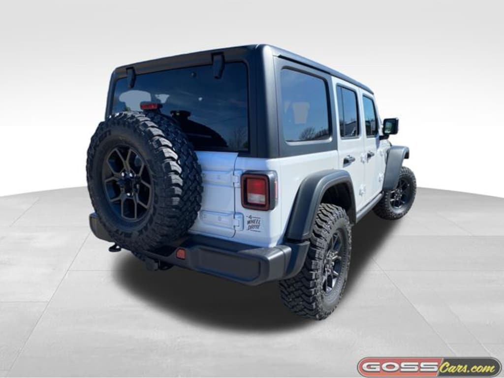 New 2026 Jeep Wrangler 4-DOOR WILLYS Sport Utility
