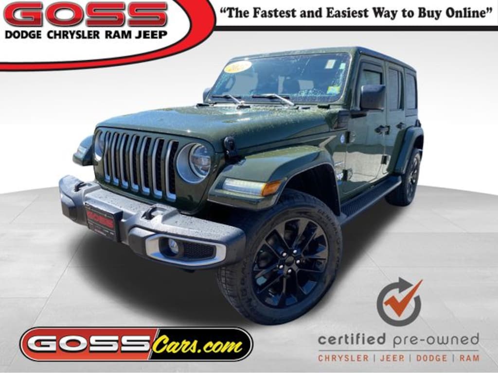 Certified 2021 Jeep Wrangler Unlimited Sahara 4xe SUV