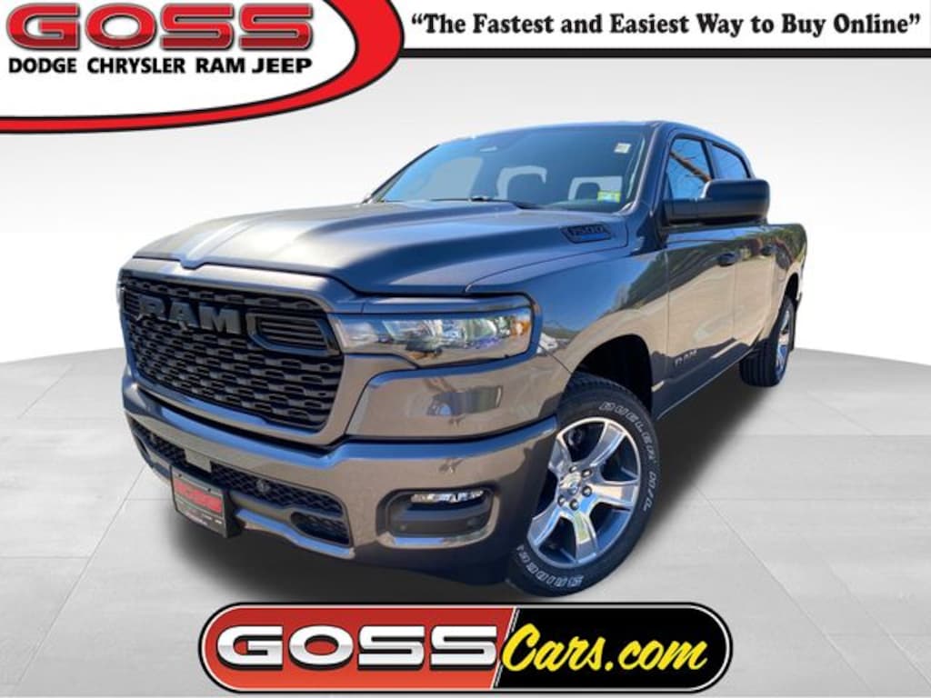 New 2025 Ram 1500 Tradesman Crew Cab 4x4 5'7 Box Pickup