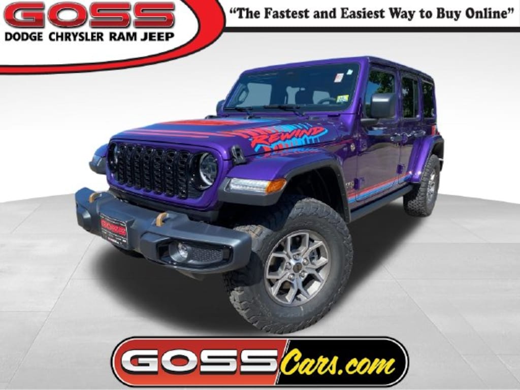 New 2026 Jeep Wrangler 4-DOOR REWIND Sport Utility