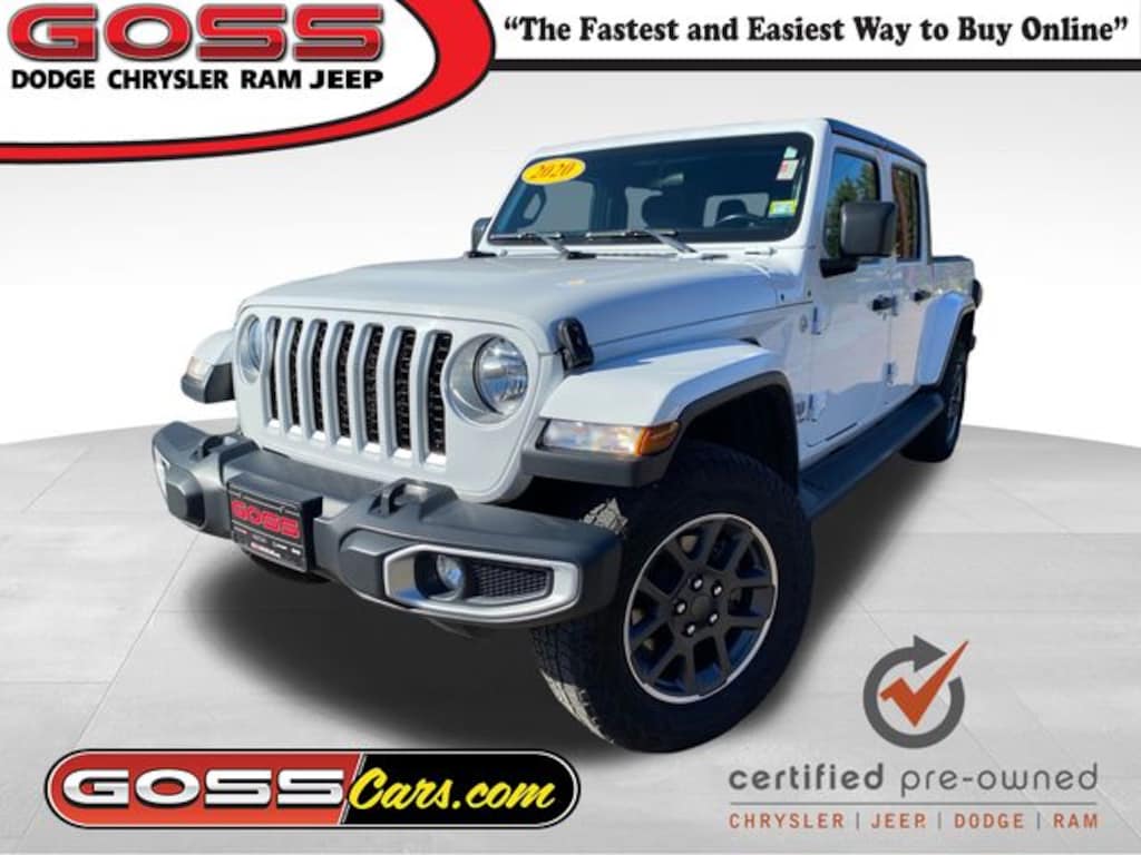 Used 2020 Jeep Gladiator Overland Truck