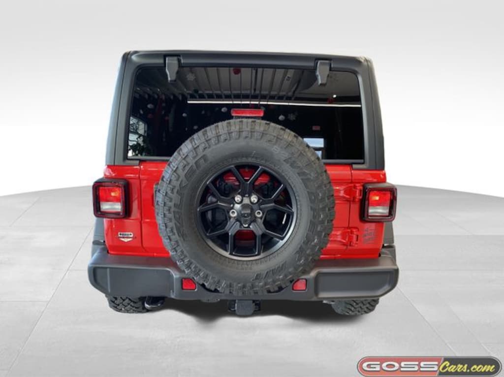 New 2026 Jeep Wrangler 4-DOOR WILLYS Sport Utility