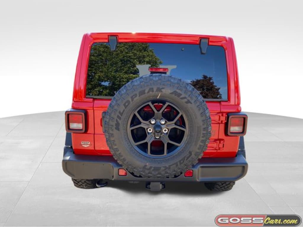 New 2025 Jeep Wrangler 4-DOOR WILLYS Sport Utility