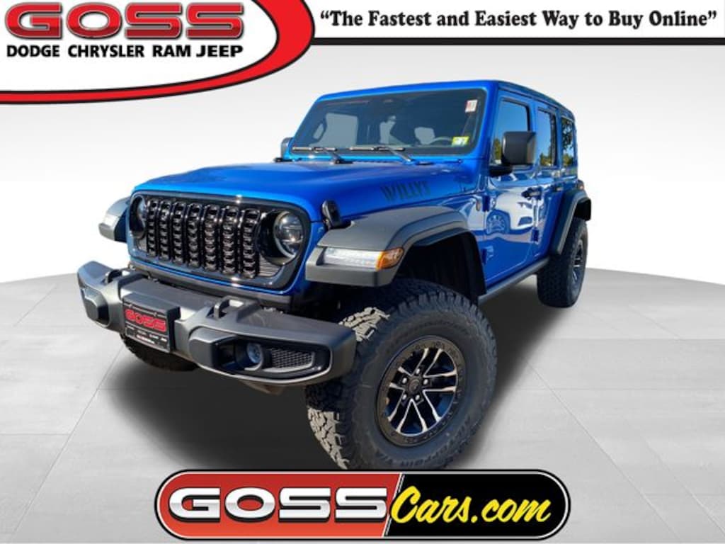 New 2025 Jeep Wrangler 4-DOOR WILLYS Sport Utility