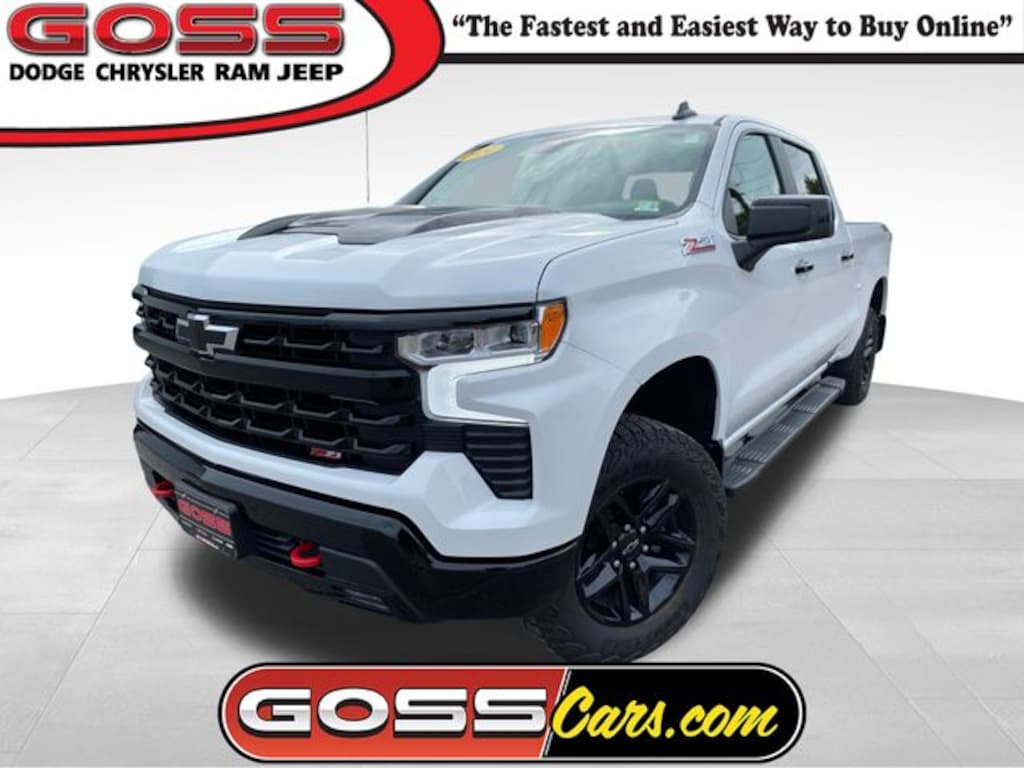 Used 2024 Chevrolet Silverado 1500 LT Trail Boss Crew Cab Truck