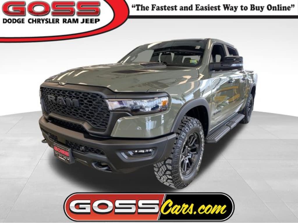 New 2026 Ram 1500 REBEL CREW CAB 4X4 5'7 BOX Pickup
