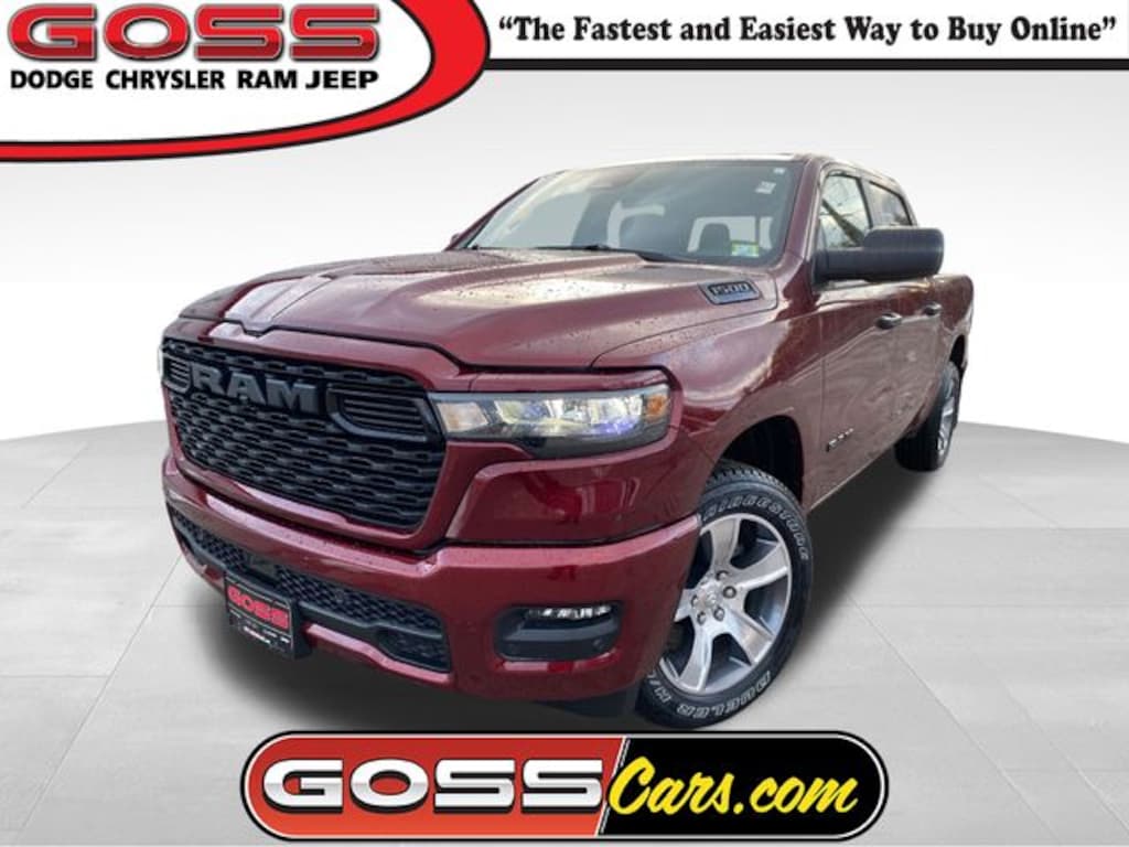 New 2025 Ram 1500 Tradesman Crew Cab 4x4 5'7 Box Pickup