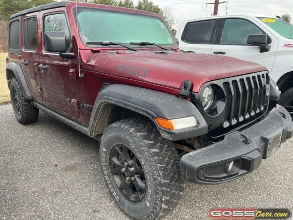 Used 2021 Jeep Wrangler Unlimited Willys SUV