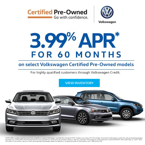 Gossett Volkswagen Germantown Service Certified Pre-Owned Special Offers | Gossett Volkswagen of Germantown
