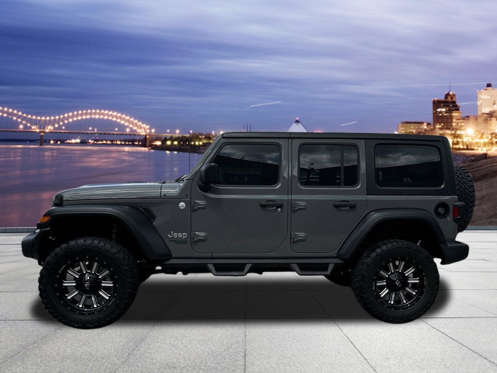 Used 2020 Jeep Wrangler Unlimited Sport with VIN 1C4HJXDN0LW154689 for sale in Memphis, TN