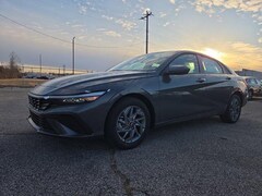 2026 Hyundai Elantra Hybrid Blue Sedan