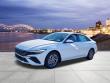 New 2026 Hyundai Elantra Hybrid Blue Sedan