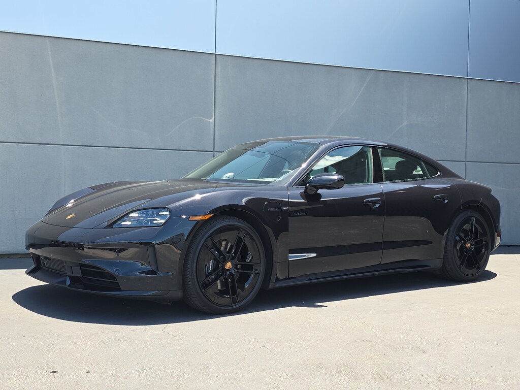 New 2026 Porsche Taycan 4 Black Edition Sedan